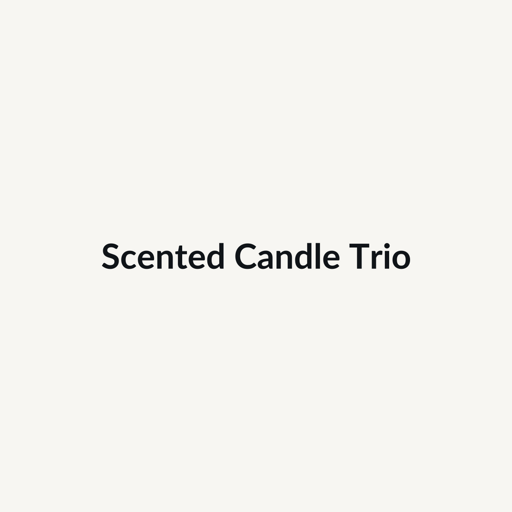 Pack of ten scented candles across three scents