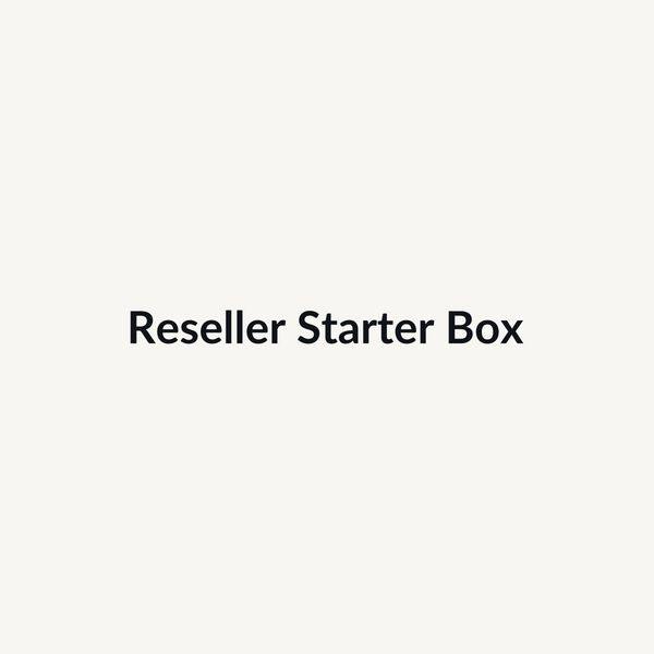 Small reseller starter box with mixed stock