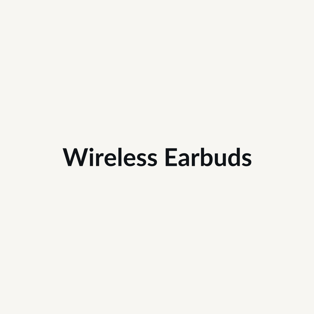 Pack of six boxed wireless earbud sets